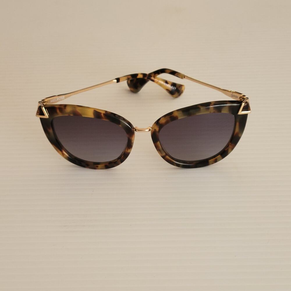 SONIX Sunglasses Women's Melrose Cat Eye Tortoise Plastic frame